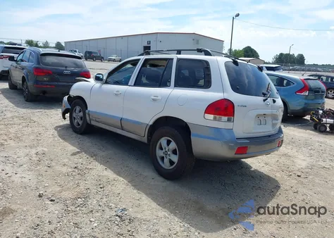 2005 Hyundai Santa Fe Gls/Lx from USA, damaged, VIN KM8SC13E35U863741